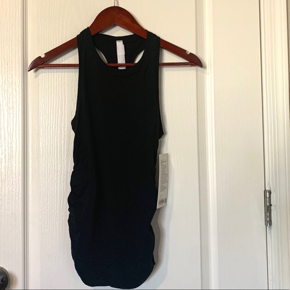 🟠SOLD🟠Lululemon Swiftly Speed Tank *Cinch -Blac - Picture 6 of 8